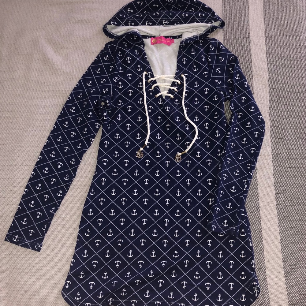 Macbeth Collection Anchor Dress. Size Small. - Picture 6 of 6